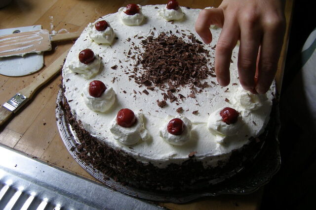 Another black forest gateau
