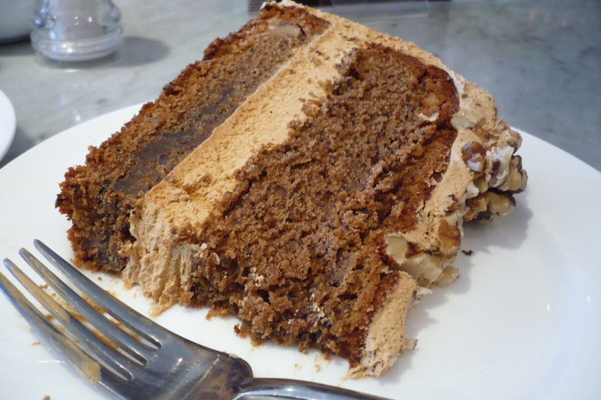 Coffee and Walnut Cake