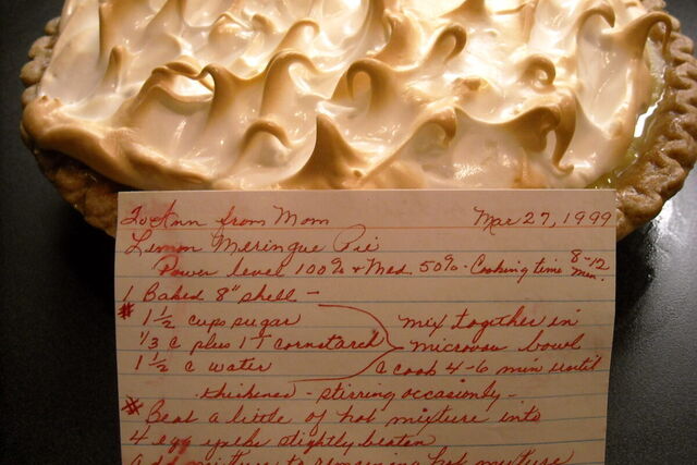 Another lemon meringue pie