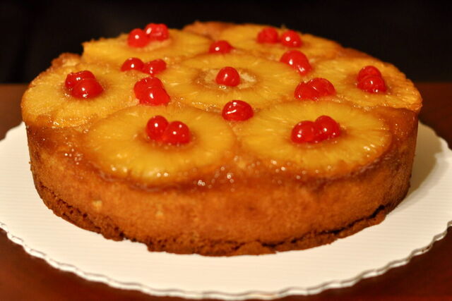 Another pineapple upside-down cake